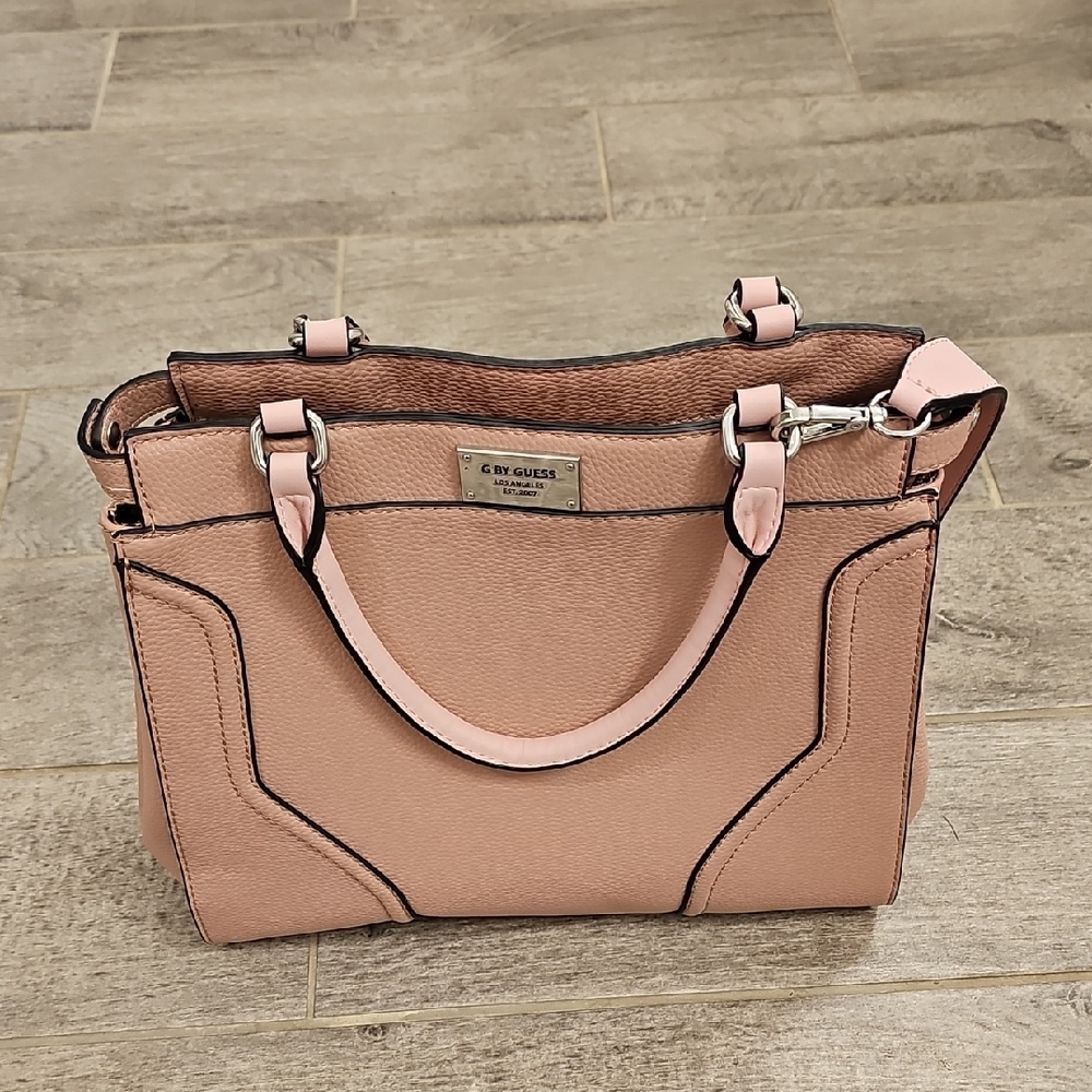 GUESS Blush Satchel Bag